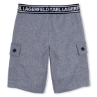 Denim-bermudashorts KARL LAGERFELD KIDS 
                    BOY