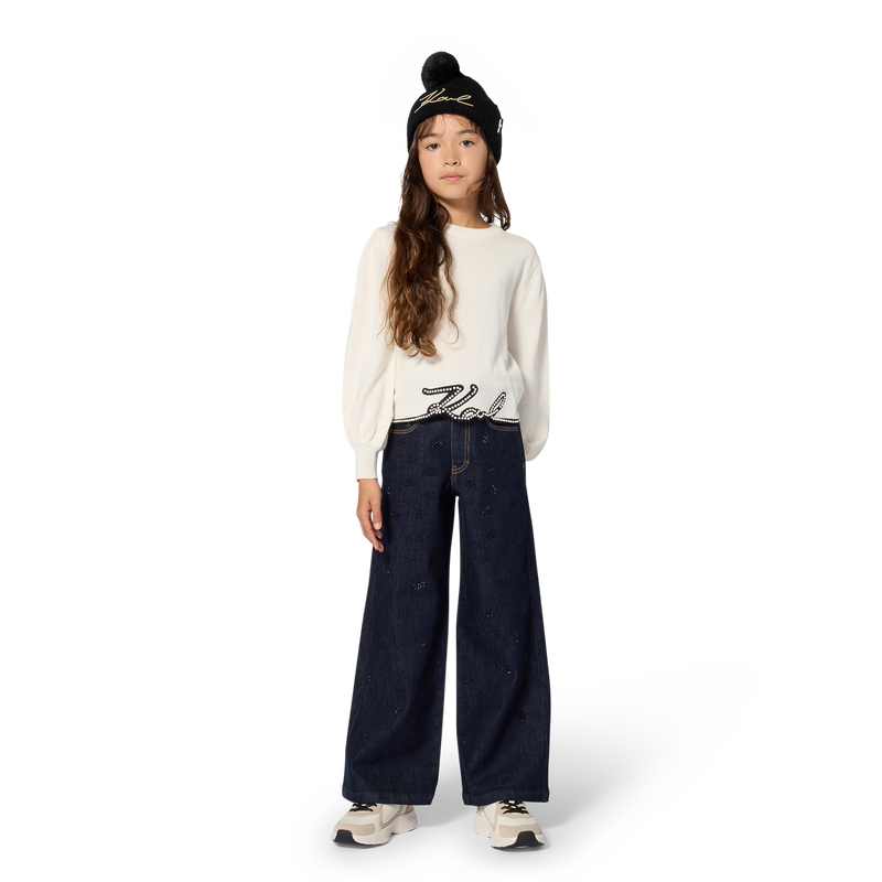 Jeanshose KARL LAGERFELD KIDS 
                        GIRL