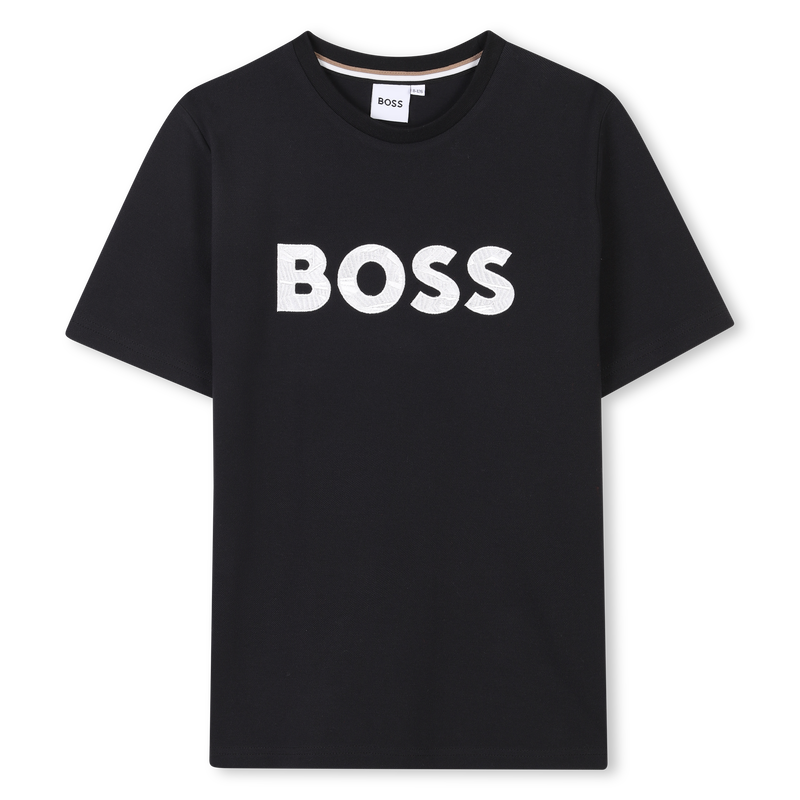 T-Shirt mit Stickerei BOSS 
                        BOY