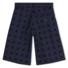 Bermudashorts mit jacquard-muster KENZO KIDS 
                    BOY