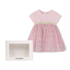 Festliches, bedrucktes Kleid KARL LAGERFELD KIDS 
                    GIRL