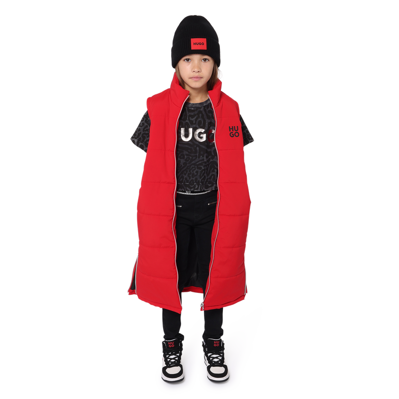 Bedrucktes Baumwoll-T-Shirt HUGO 
                        GIRL