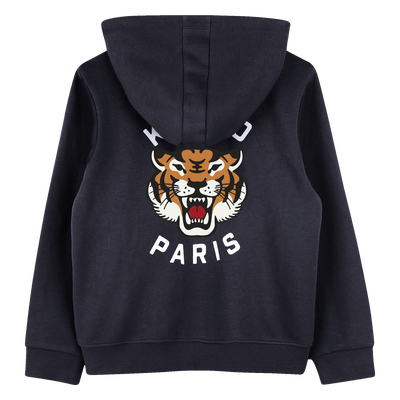 Sweatjacke mit Kapuze KENZO KIDS BOY