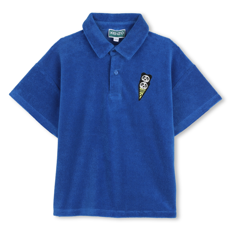 POLOSHIRT MIT SAUGF&Auml;HIGEM STOFF KENZO KIDS 
                        UNISEX