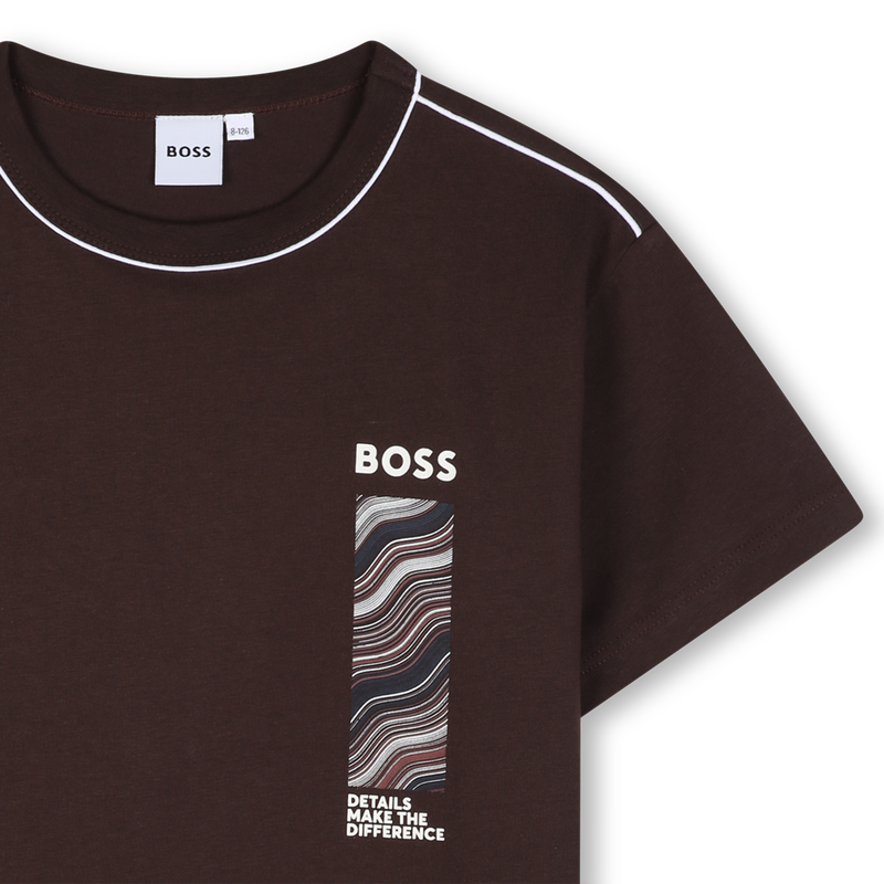 T-Shirt mit kurzen &Auml;rmeln BOSS 
                        BOY