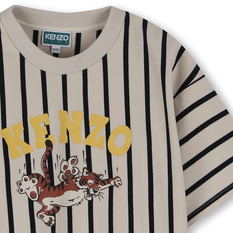 T-Shirt mit kurzen &Auml;rmeln KENZO KIDS 
                        GIRL