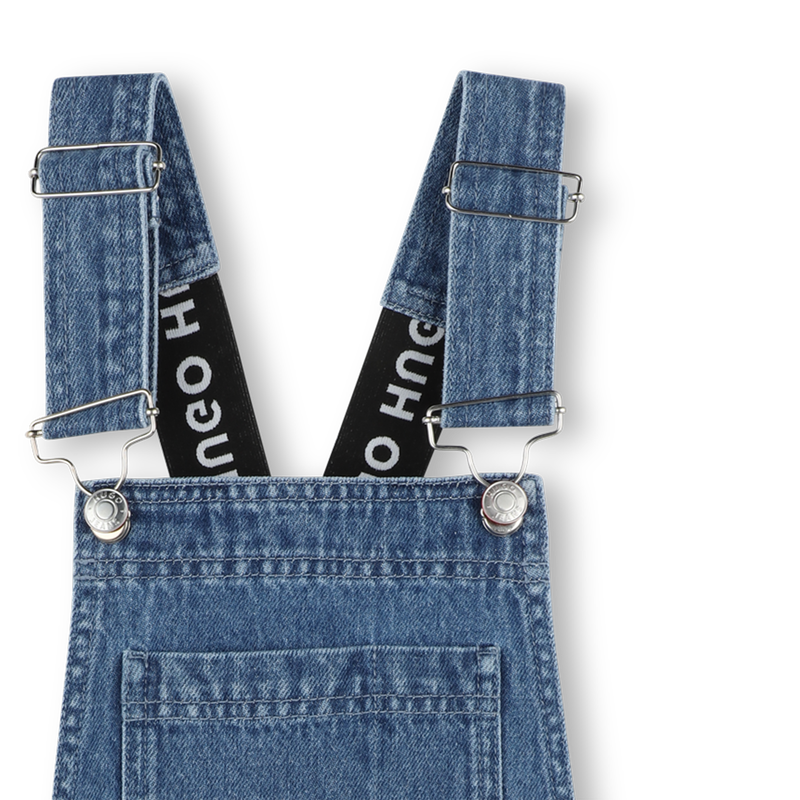 Kurze Jeans-Latzhose HUGO 
                        GIRL