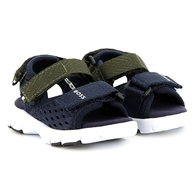 Sandalen mit Klettverschluss BOSS 
                        BOY
