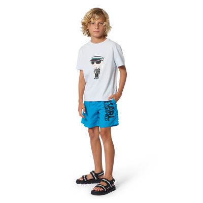 KURZ&Auml;RMELIGES T-SHIRT KARL LAGERFELD KIDS BOY