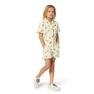 Playsuit aus Baumwolle KENZO KIDS GIRL
