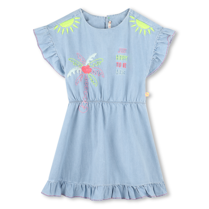 Jeans-Kleid mit Stickereien BILLIEBLUSH 
                        GIRL