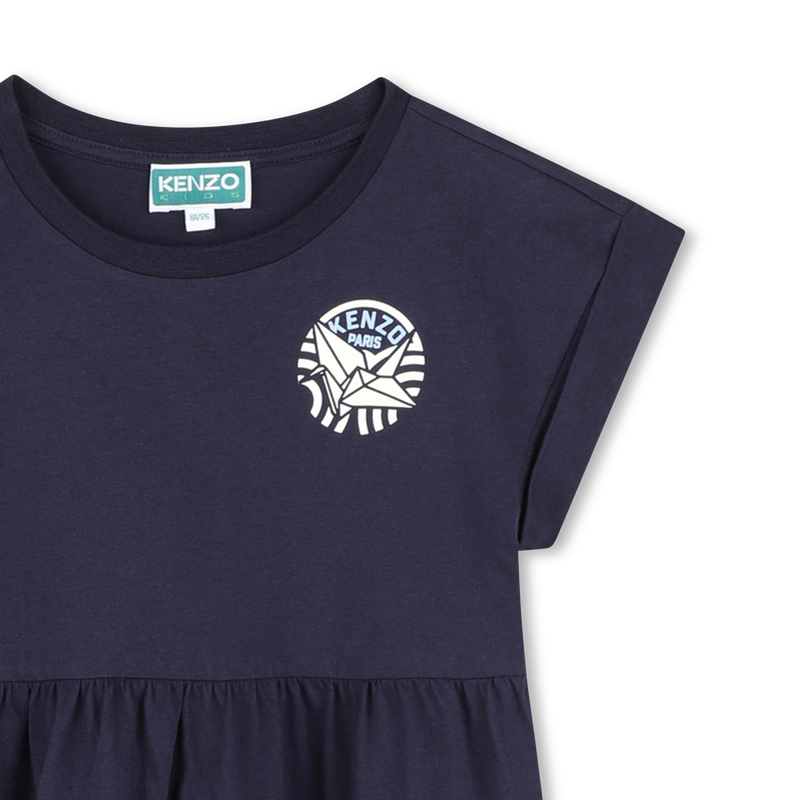 Kleid mit Taillenpasse KENZO KIDS 
                        GIRL