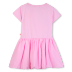 Kleid aus bi-material BILLIEBLUSH 
                    GIRL