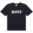 T-Shirt mit kurzen &Auml;rmeln, MARINE, hi-res