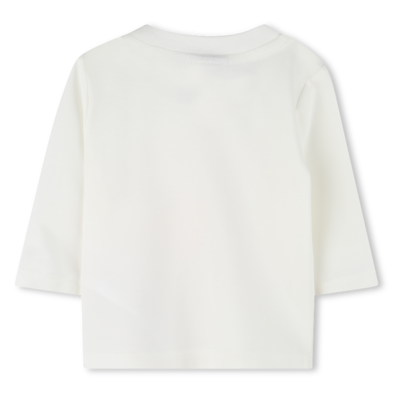 T-Shirt mit Bl&uuml;tenblatt-Print BOSS 
                        GIRL