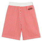 Gestreifte Baumwoll-Bermudas KENZO KIDS 
                    BOY