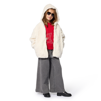 Mantel aus Kunstpelz MICHAEL KORS GIRL