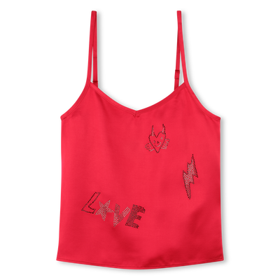 Trägertop mit Strass ZADIG & VOLTAIRE GIRL