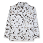 Gestreifte und bedruckte jacke MARC JACOBS 
                    BOY