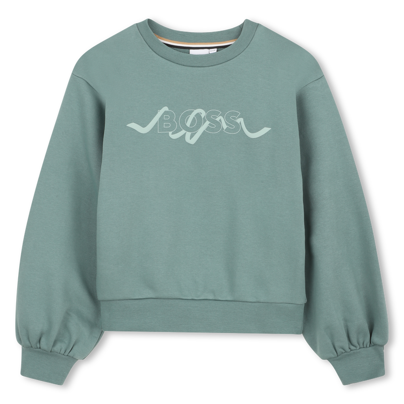 FLEECE-SWEATSHIRT BOSS 
                        GIRL