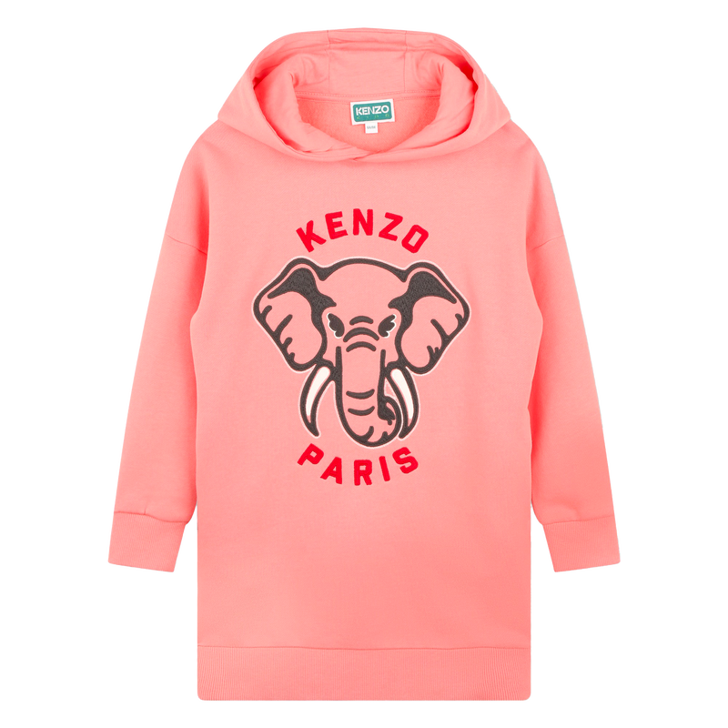 Sweatkleid mit Kapuze KENZO KIDS 
                        GIRL