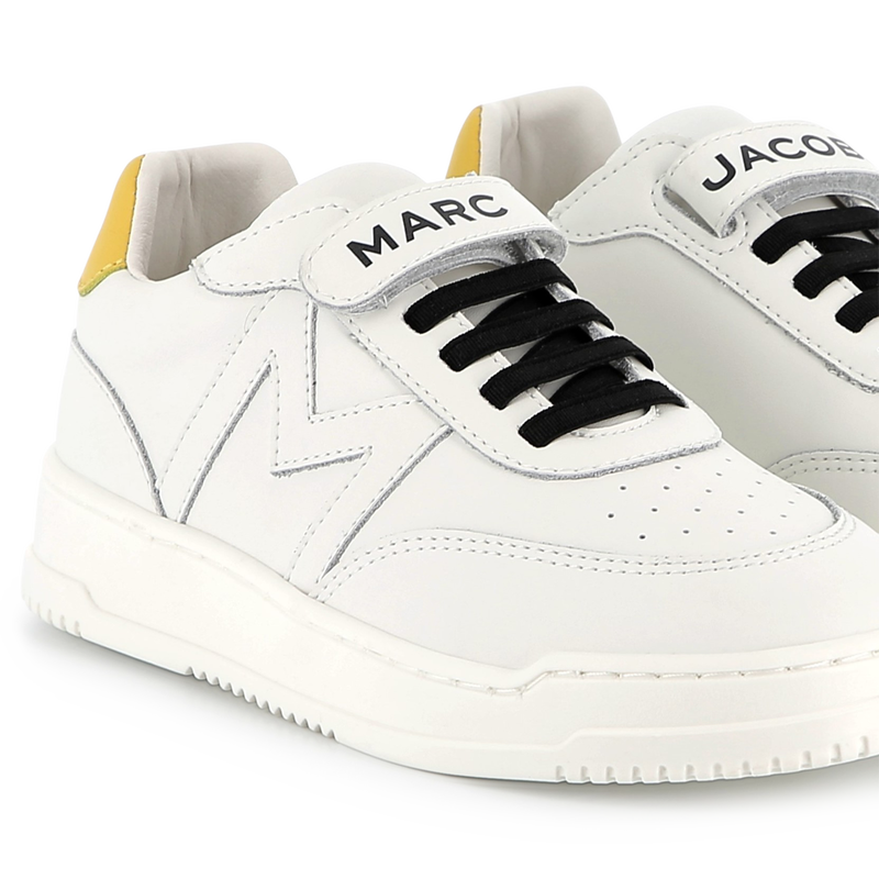 Leder-Sneaker mit Klett MARC JACOBS 
                        BOY