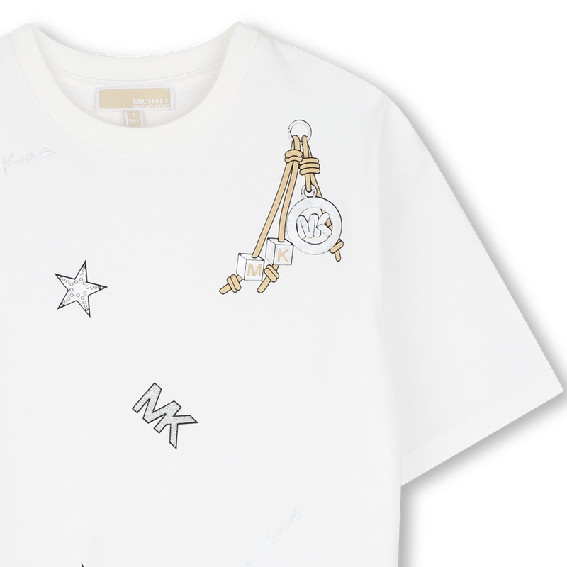 T-Shirt mit kurzen &Auml;rmeln MICHAEL KORS 
                        GIRL