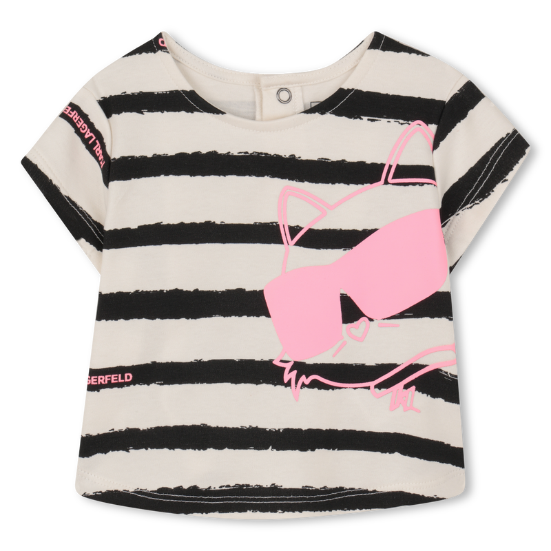 SET AUS T-SHIRT UND ROCK KARL LAGERFELD KIDS 
                        GIRL
