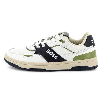 Schn&uuml;rsneaker aus Materialmix BOSS BOY
