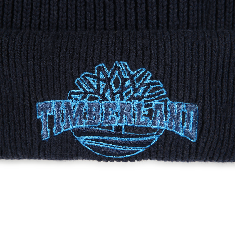 Strickm&uuml;tze mit Logo-Stickerei TIMBERLAND 
                        JUNGE