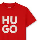 T-Shirt mit kurzen &Auml;rmeln HUGO 
                    JUNGE