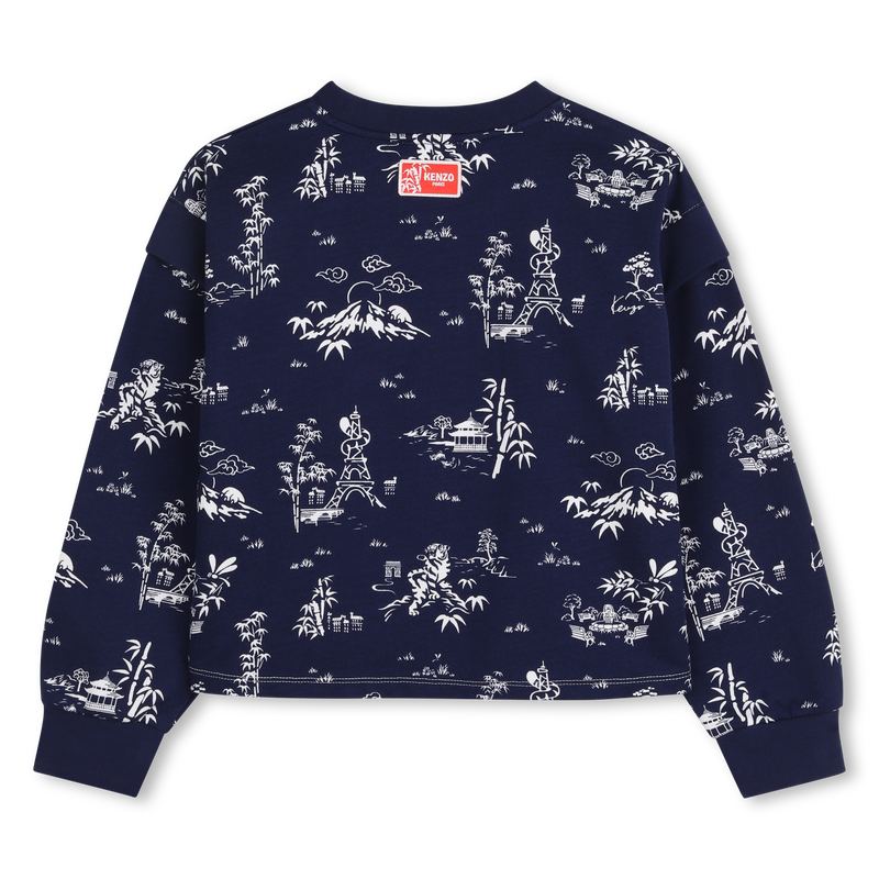 FLEECE-SWEATSHIRT KENZO KIDS 
                        GIRL