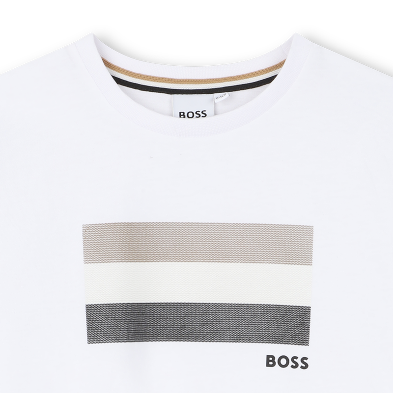 KURZ&Auml;RMELIGES T-SHIRT BOSS 
                        BOY