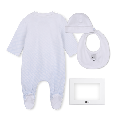 Pyjama-Set mit M&uuml;tze und L&auml;tzchen BOSS JUNGE