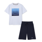T-shirt + bermuda-set BOSS 
                    BOY