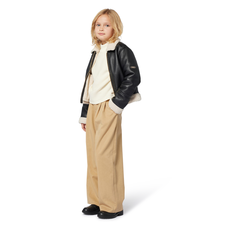 Jacke aus Kunstleder MICHAEL KORS 
                        GIRL