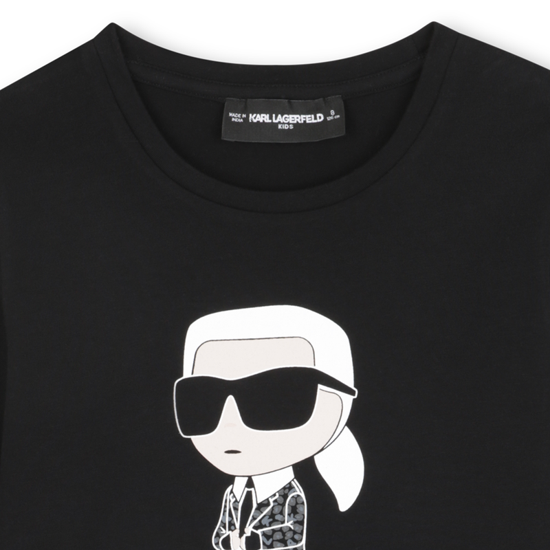Langarm-T-Shirt KARL LAGERFELD KIDS 
                        GIRL