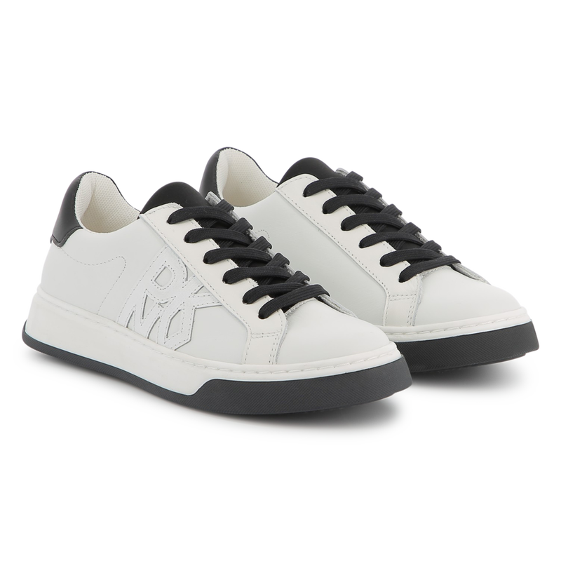 Ledersneaker mit Schn&uuml;rung DKNY 
                    UNISEX