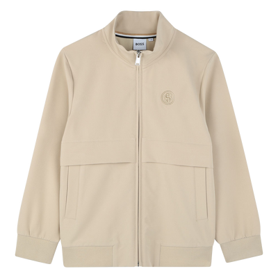 Einfarbige Sweatjacke BOSS BOY