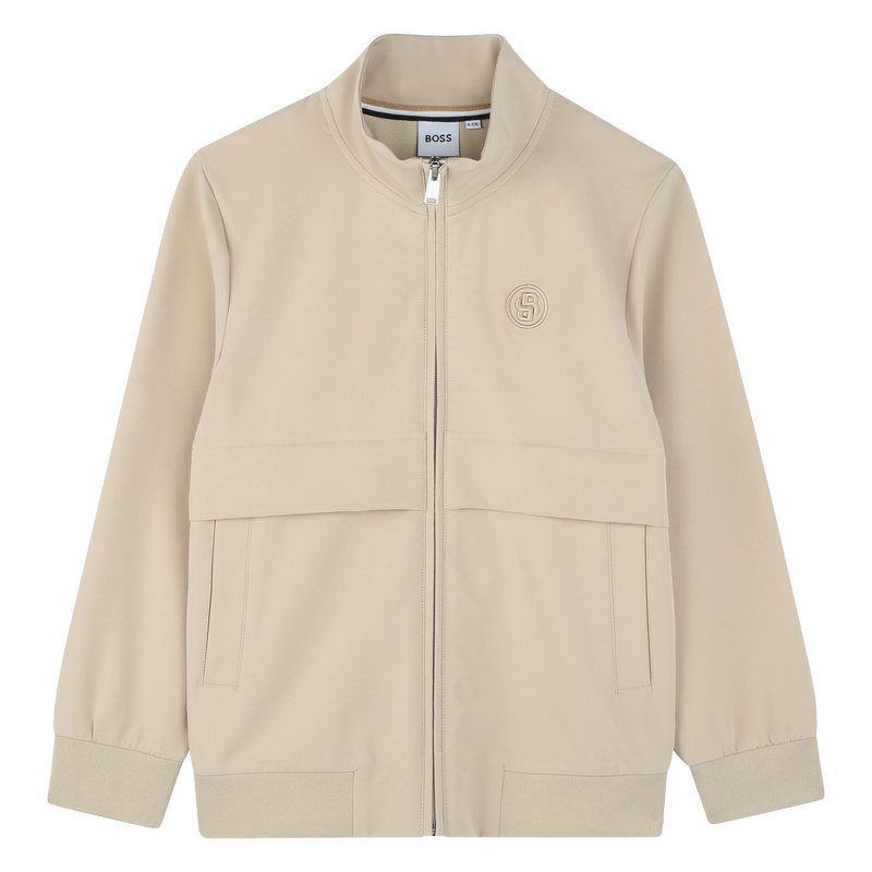Einfarbige Sweatjacke BOSS 
                        BOY
