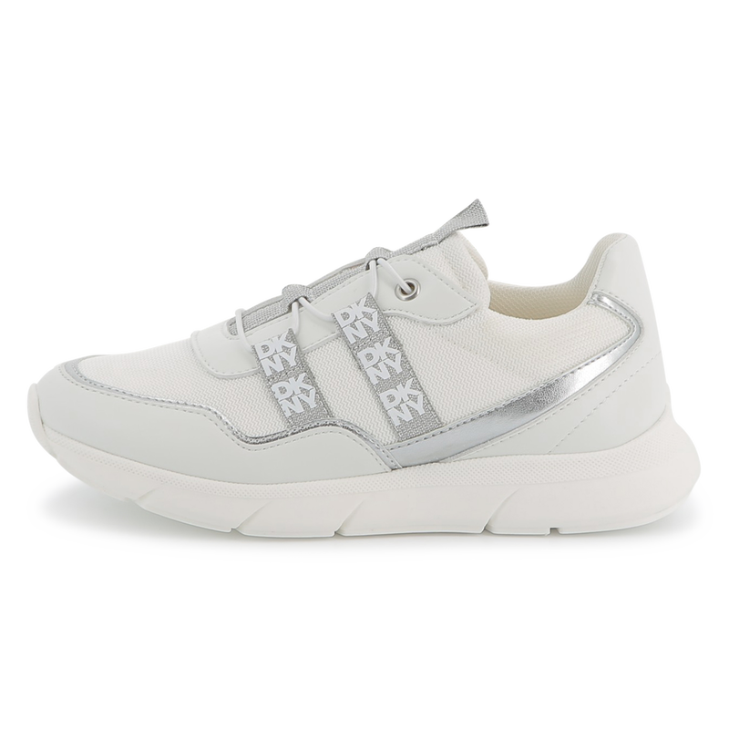 Sneaker aus zwei Materialien DKNY 
                        GIRL