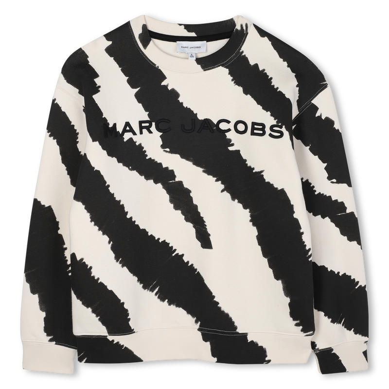 Sweatshirt aus Baumwollfleece MARC JACOBS 
                        BOY
