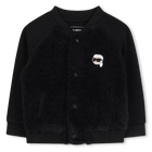 Cardigan aus zwei Materialien KARL LAGERFELD KIDS 
                    BOY