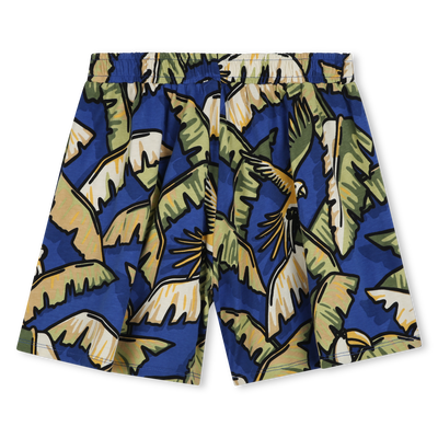 Gemusterte Baumwoll-Shorts KENZO KIDS GIRL