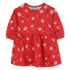 Lang&auml;rmeliges Kleid KENZO KIDS 
                    GIRL