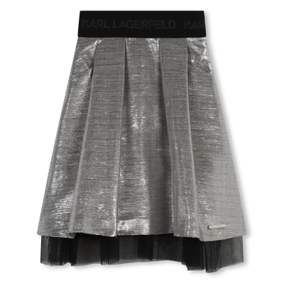 Metallic-Midi-Rock KARL LAGERFELD KIDS GIRL