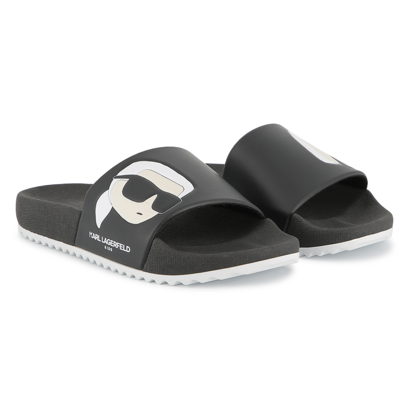 Badeschuhe mit Motiv KARL LAGERFELD KIDS 
                        BOY