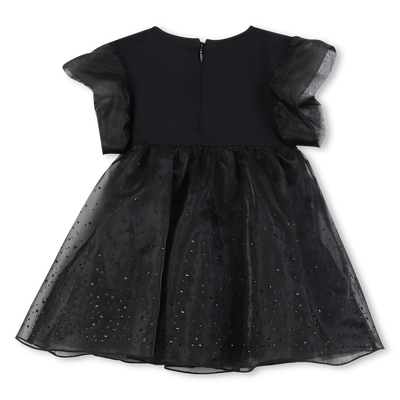 Kurz&auml;rmeliges Kleid KARL LAGERFELD KIDS GIRL