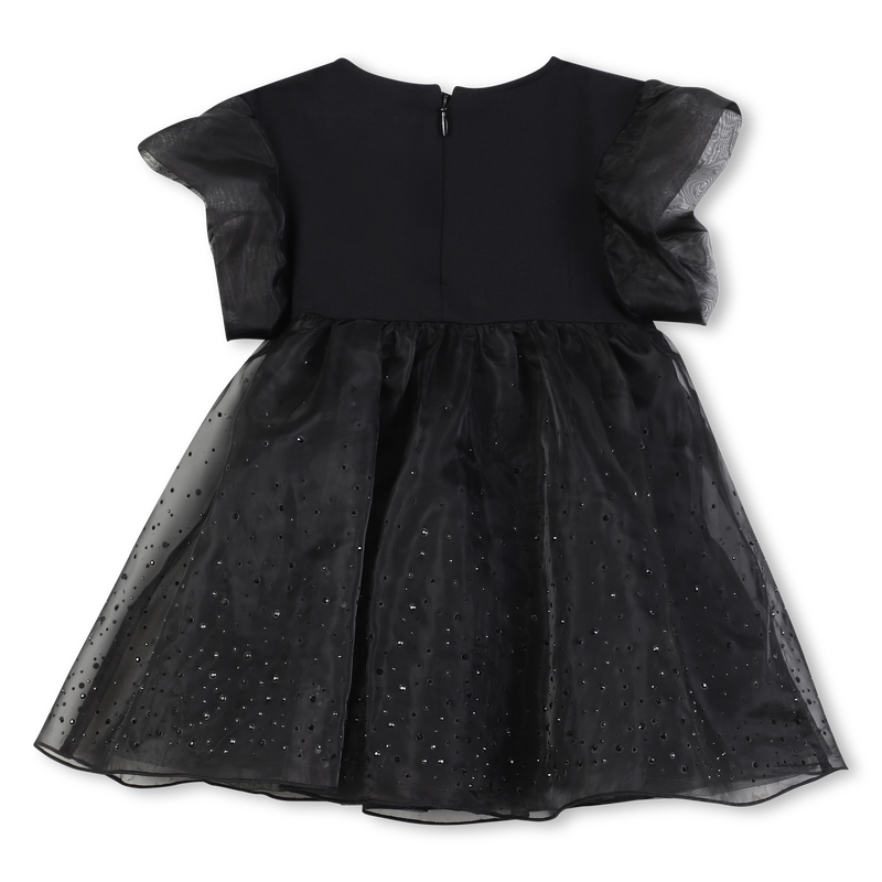Kurz&auml;rmeliges Kleid KARL LAGERFELD KIDS 
                        GIRL