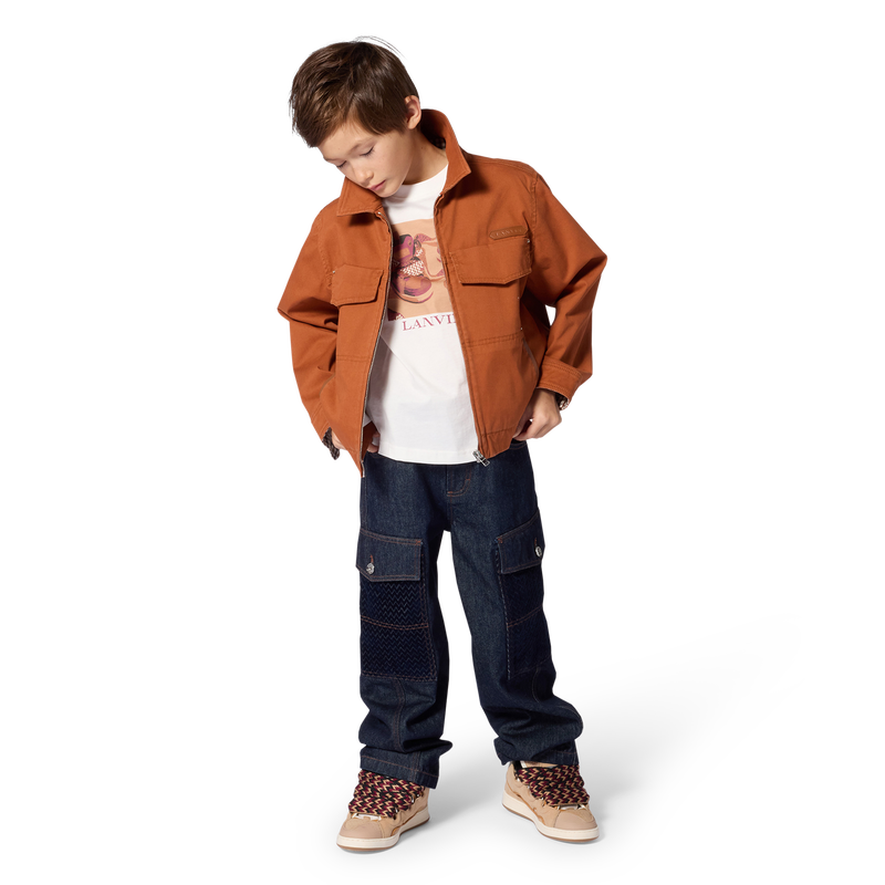 T-Shirt mit kurzen &Auml;rmeln LANVIN 
                        BOY